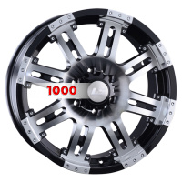 9*18 6*139,7 ET25 106,1 LS 954 BKF (конус, Колпак+лого)