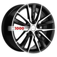 8*18 5*114,3 ET50 60,1 Khomen Wheels KHW1807 Black-FP (Camry NEW)