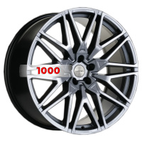 9,5*21 5*112 ET31 66,6 Khomen Wheels KHW2103 Gray-FP (Audi/VW)