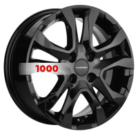 6*15 4*98 ET36 58,5 Khomen Wheels KHW1503 Black (Lada Granta)