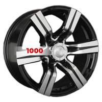8*17 6*139,7 ET10 106,1 LS 767 BKF (конус, Колпак+лого)