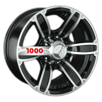 8*17 6*139,7 ET10 107,1 LS 766 BKF (конус, Колпак+лого)