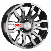 9*20 6*139,7 ET20 106,1 LS 1294 BKF (конус, Колпак+лого)