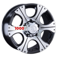 8*17 5*150 ET55 110,1 LS 867 BKF (Колпак+лого)