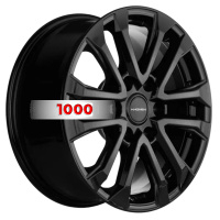 7,5*18 5*114,3 ET37 66,5 Khomen Wheels KHW1808 Black (Jolion)