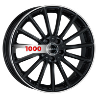 7,5*17 5*112 ET36 66,6 MAK Komet Gloss Black Mirror Ring