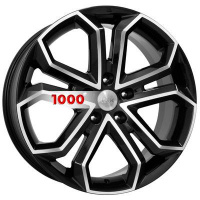 8,5*19 5*112 ET60 66,6 КиК Пандора (КС466) Алмаз черный