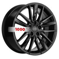 8*18 5*108 ET46 63,4 Khomen Wheels KHW1807 Black (Tugella/Jaguar XF/F-Pace)