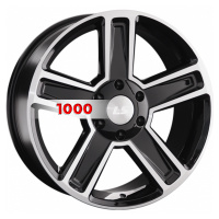 8*18 6*139,7 ET30 67,1 LS 1296 BKF (конус, Колпак+лого)
