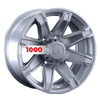 8*16 6*139,7 ET10 106,1 LS 763 Sil (конус, Колпак+лого)