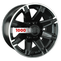 8*16 6*139,7 ET10 110,5 LS 763 BKL (конус, Колпак+лого)