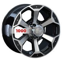 7,5*18 6*139,7 ET46 67,1 LS 187 BKF (конус, Колпак+лого)