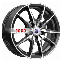 6,5*16 5*114,3 ET38 67,1 КиК Адамар (КС886) Алмаз черный