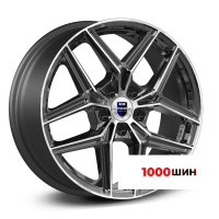 7*17 5*114,3 ET39 60,1 КиК Юнион (КС102) Алмаз черный