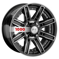 9*18 6*139,7 ET20 106,1 LS 1353 BKF (конус, Колпак+лого)