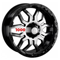 7*16 6*139,7 ET38 100,1 LS 1285 BKF (конус, Колпак+лого)