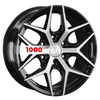8*17 6*139,7 ET36 100,1 LS 1303 BKF (конус, Колпак+лого)