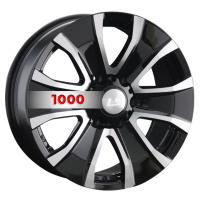 8*18 6*139,7 ET36 100,1 LS 953 BKF (конус, Колпак+лого)