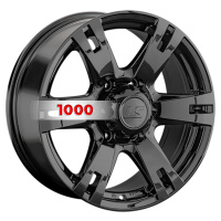 8*17 6*139,7 ET38 100,1 LS 182 BK (конус, Колпак+лого)