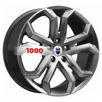 8,5*19 5*120 ET42 67,1 КиК Пандора (КС466) Дарк платинум
