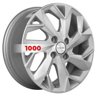 5,5*14 4*98 ET35 58,5 Khomen Wheels KHW1402 F-Silver