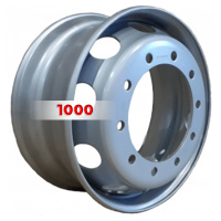 8,25*22.5 10*335 ET165 281 Accuride 10/335/281/165 Silver