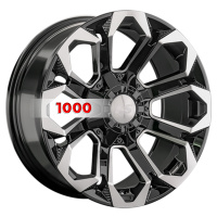 9*20 6*139,7 ET20 106,1 LS 1366 BKF (конус, Колпак+лого)