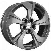 7*17 5*114,3 ET37 66,5 Khomen Wheels KHW1724 Gray (Jolion)