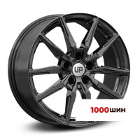 7*17 5*100 ET50 54,1 Wheels UP Up121 New Black