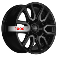 8*17 6*139,7 ET45 93,1 Khomen Wheels KHW1723 Black (Mazda BT50)