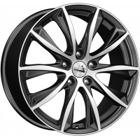 7,5*18 5*114,3 ET45 67,1 iFree Каzaнтип Черный с полированной лицевой поверхностью