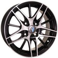 6*15 4*100 ET45 60,1 Venti 1506 Черный с полированной лицевой поверхностью