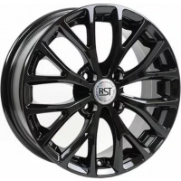 6*15 4*100 ET40 60,1 RST R015 Черный глянцевый