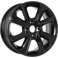 6*15 4*100 ET50 60,1 RST R005 Черный матовый