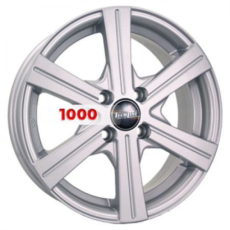 6*15 5*100 ET38 57,1 TechLine 544 Silver - 1