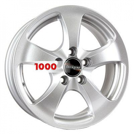 5,5*14 5*100 ET35 57,1 TechLine 403 Silver - 1