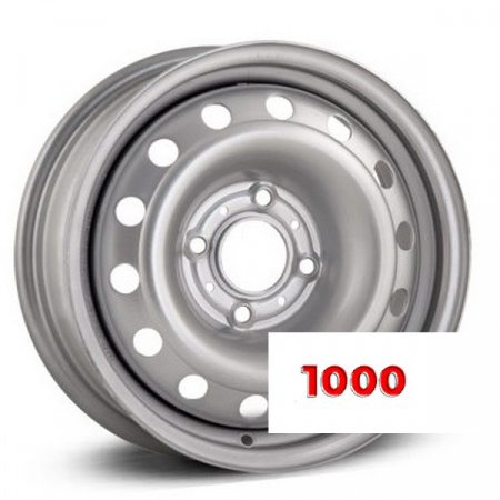 5,5*14 4*108 ET24 65,1 Trebl 6215 Silver - 1