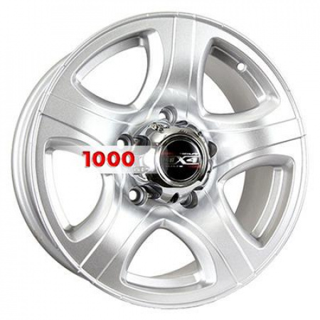7,5*16 5*139,7 ET10 108,1 TechLine 622 Silver - 1