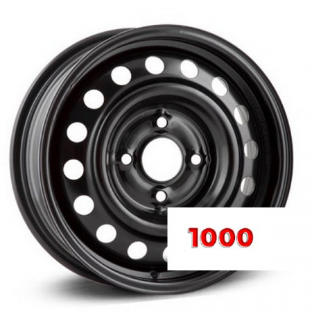 6*15 4*100 ET46 54,1 Magnetto 15003 AM Black (Huyndai Solaris / Kia Rio) - 1