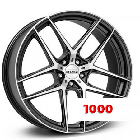 9*19 5*120 ET38 72,6 Dotz LagunaSeca dark HBFP - 1