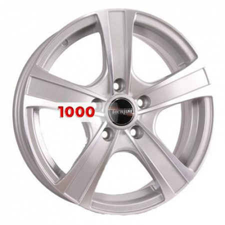 6*15 5*100 ET38 57,1 TechLine 539 Silver - 1