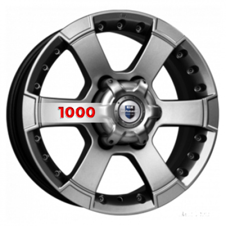 7*16 6*139,7 ET30 93,1 КиК M56 (КС593) Дарк платинум - 1