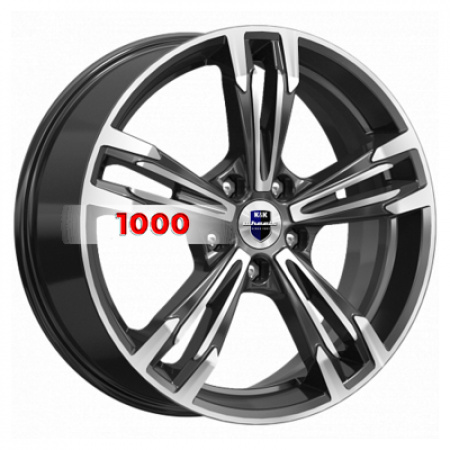 7*18 5*112 ET43 57,1 КиК Karrera Light (КС935) Алмаз черный - 1