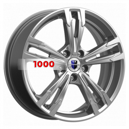7*18 5*114,3 ET45 67,1 КиК Karrera Light (КС935) Дарк платинум - 1