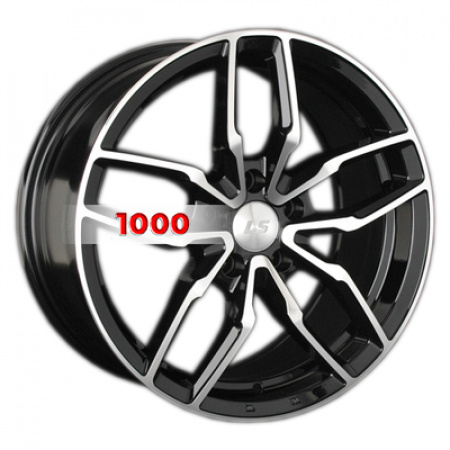 8*18 5*114,3 ET40 73,1 LS 790 BKF (конус, Колпак+лого) - 1