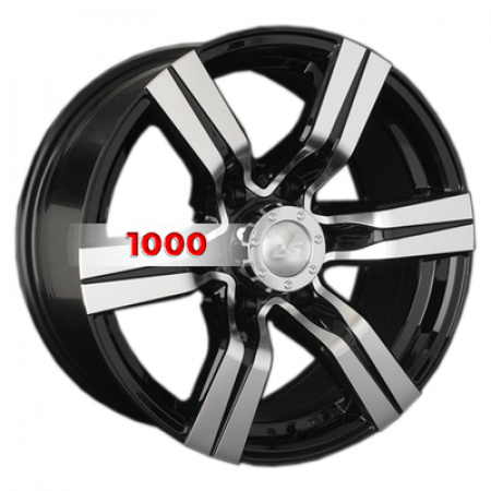 8*17 6*139,7 ET10 106,1 LS 767 BKF (конус, Колпак+лого) - 1
