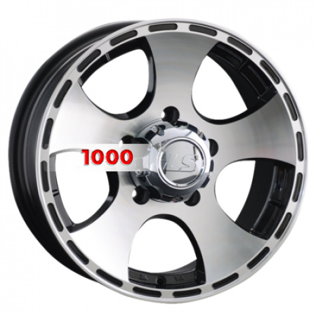 7*16 5*139,7 ET5 108,5 LS 795 BKF (конус, Колпак+лого) - 1