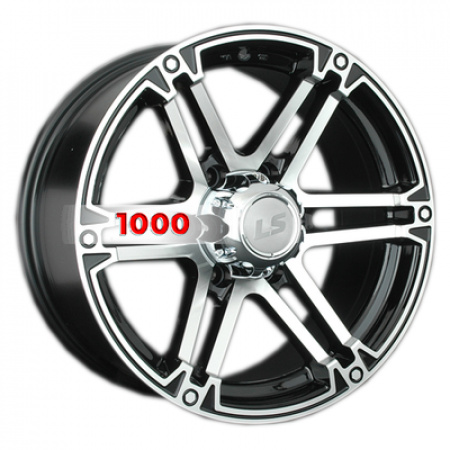8*17 6*139,7 ET10 110,5 LS 473 BKF (конус, Колпак+лого) - 1