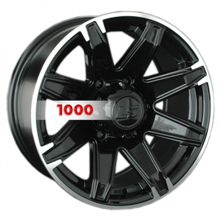 8*17 6*139,7 ET10 107,1 LS 763 BKL (конус, Колпак+лого) - 1