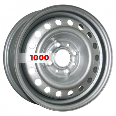 5,5*14 4*100 ET45 56,1 Trebl 53A45V Silver - 1